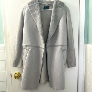 Light Gray Cardigan in Medium